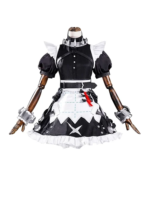 Zenless Zone Zero Ellen Joe Halloween Cosplay Costume Set Without Tail