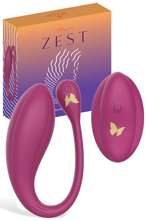 Zest 4.5" Wearable Vibrating Egg By Wild Secrets